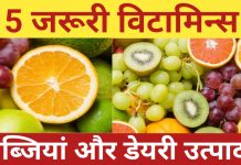 सेहत के लिए जरूरी 5 विटामिन्स भी: कमी नुकसानदेह, ज्यादा मात्रा भी खतरनाक विटामिन से भरपूर फल, सब्जियां और डेयरी उत्पादों का समूह