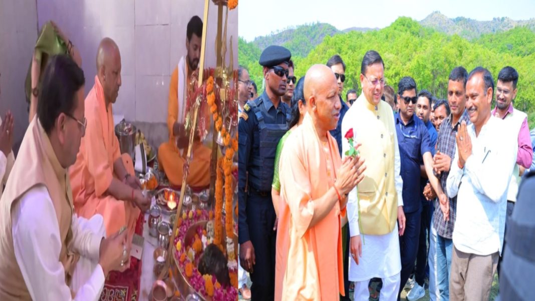 कोटद्वार: पैतृक गांव पहुंचे सीएम योगी